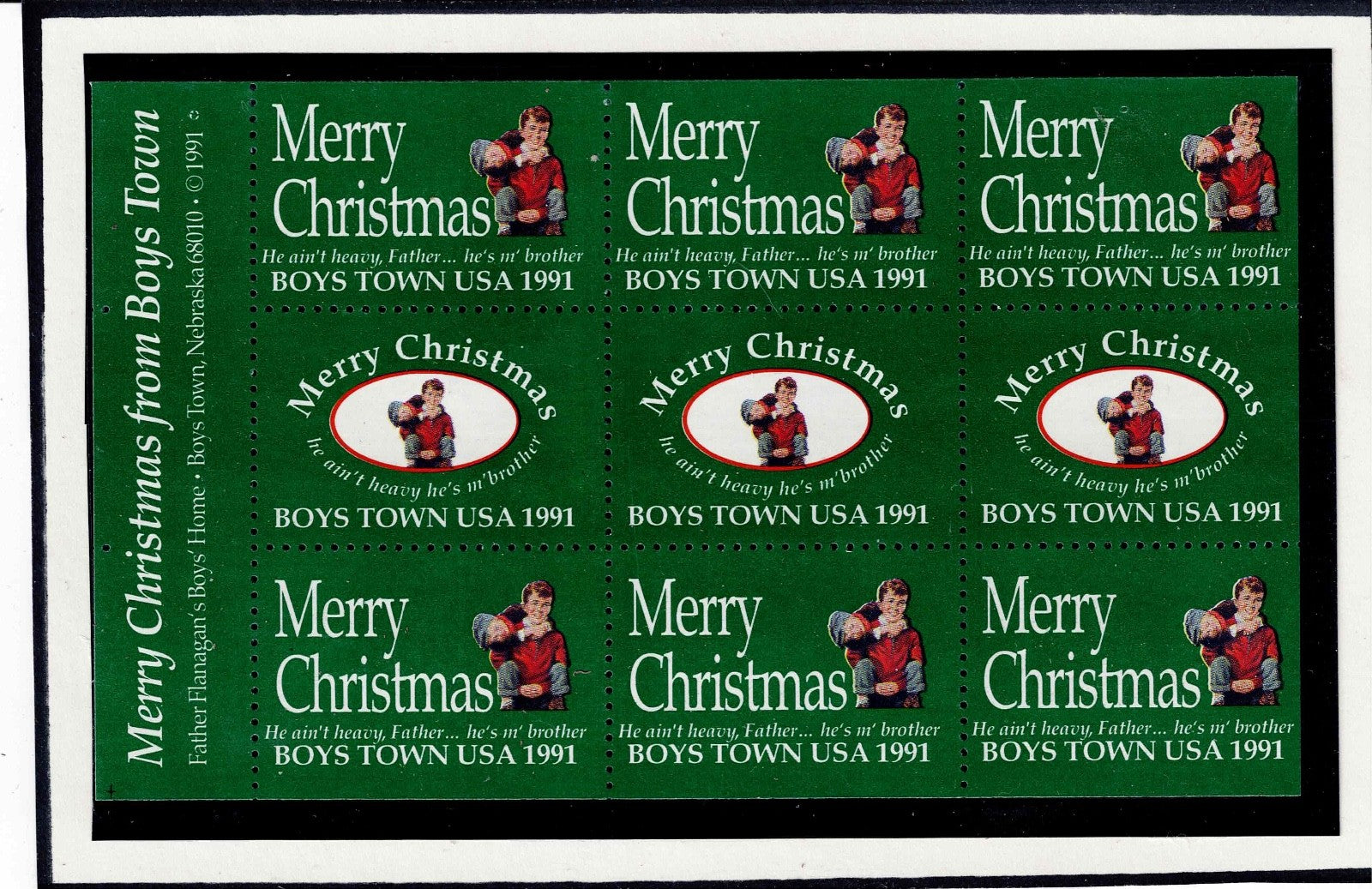 Christmas  Wildlife Stamps Cinderella Stamps , Stickers Starting 196817