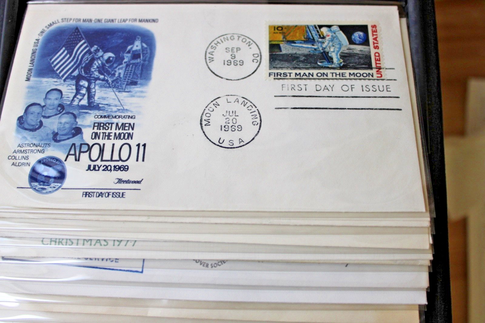 Professional album with 100, 1st Day of Issue and Other Commemorative Covers.16