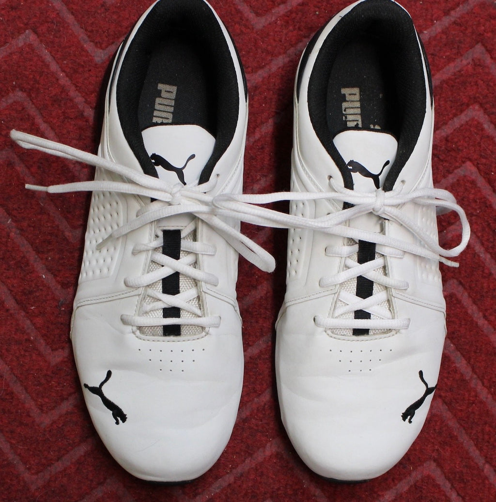 Puma walking shoos size 9 Sightly used No wear on tread, only used on treadmill1