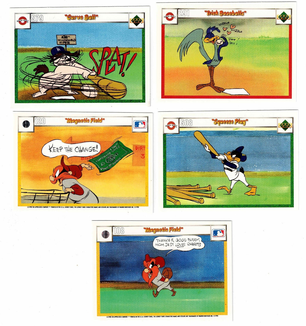 1990 Comic Ball Looney Tunes 13 Cards Reminds me of  ole Funnies in Newspapers!3