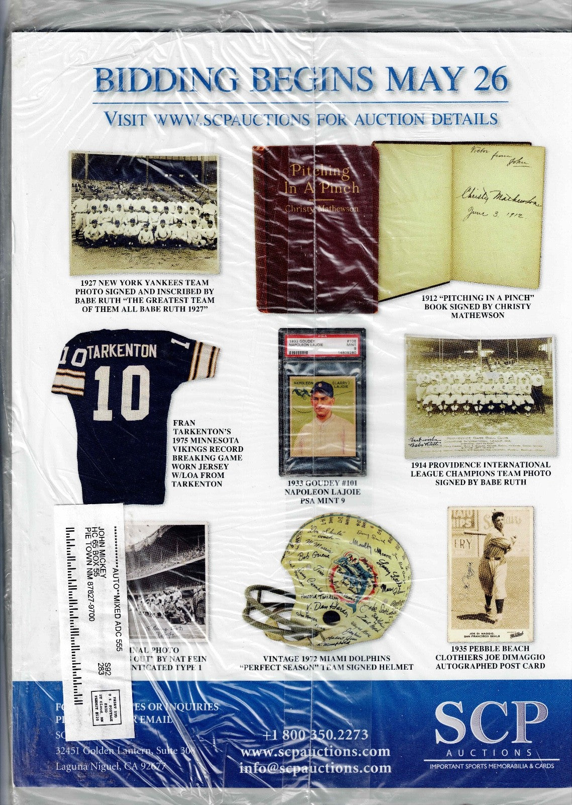 SMR's Sports Market Report Magazines. All in original mailing wrapper. ++5