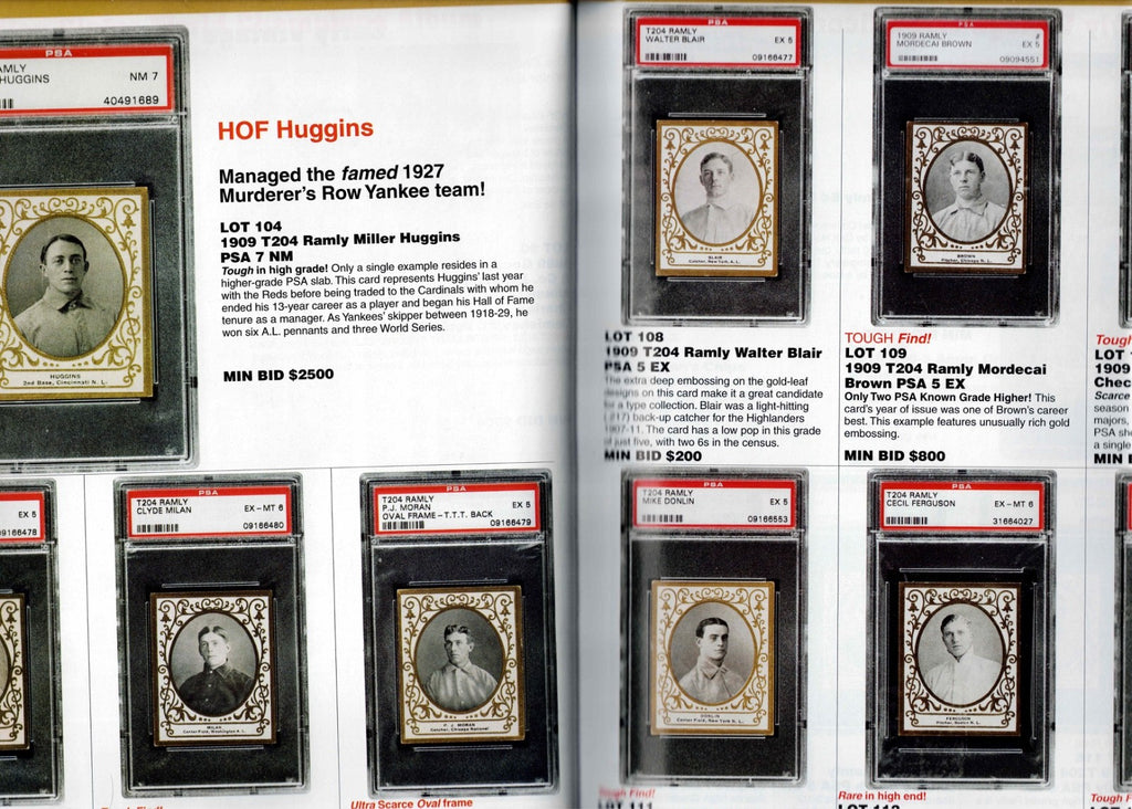 Memory Lane Serious Rarities Auction Magazine Dec 2008 XF3