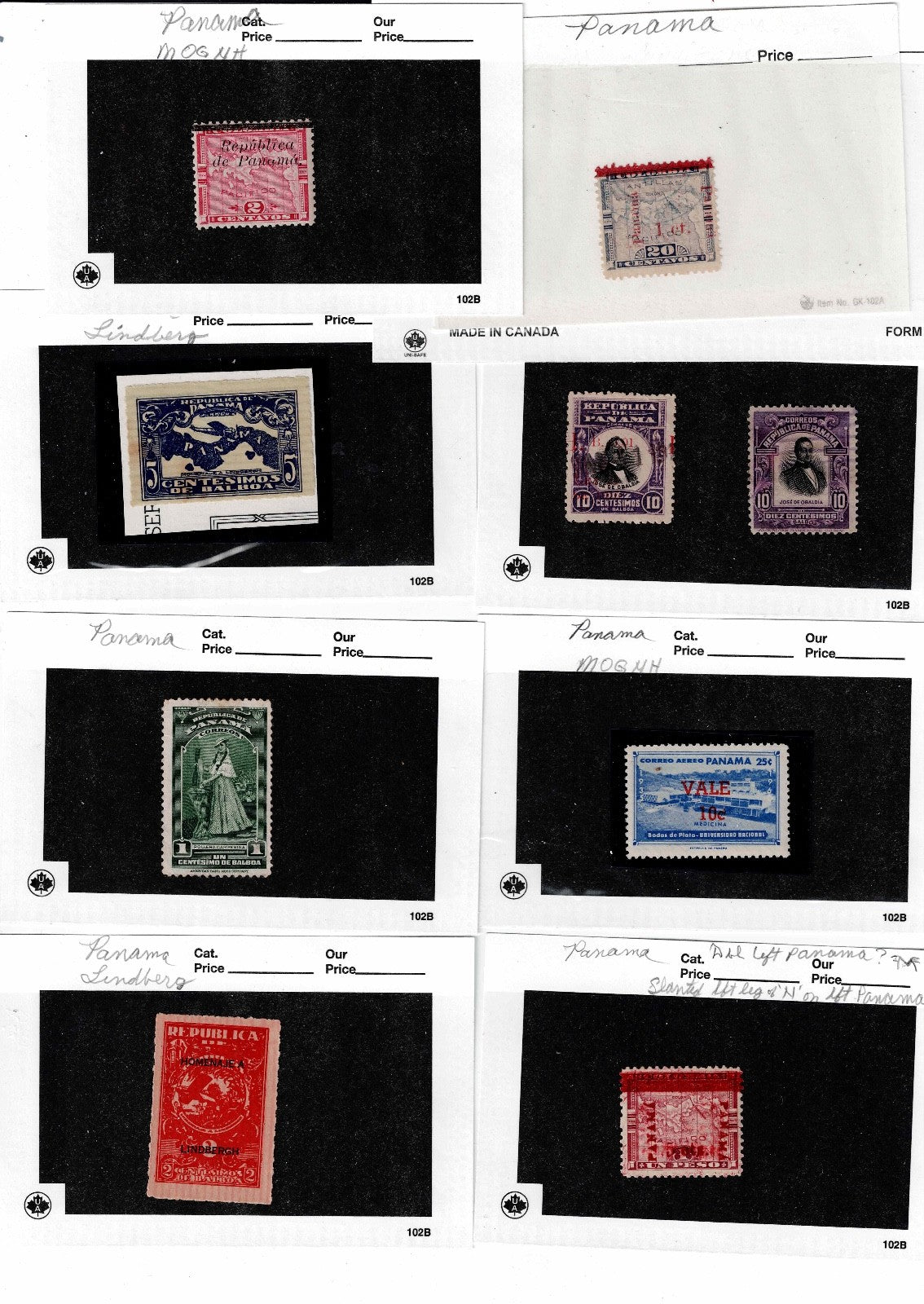 Panama Postal S Stamps. Old to modern, but not too modern!! Mostly used.3