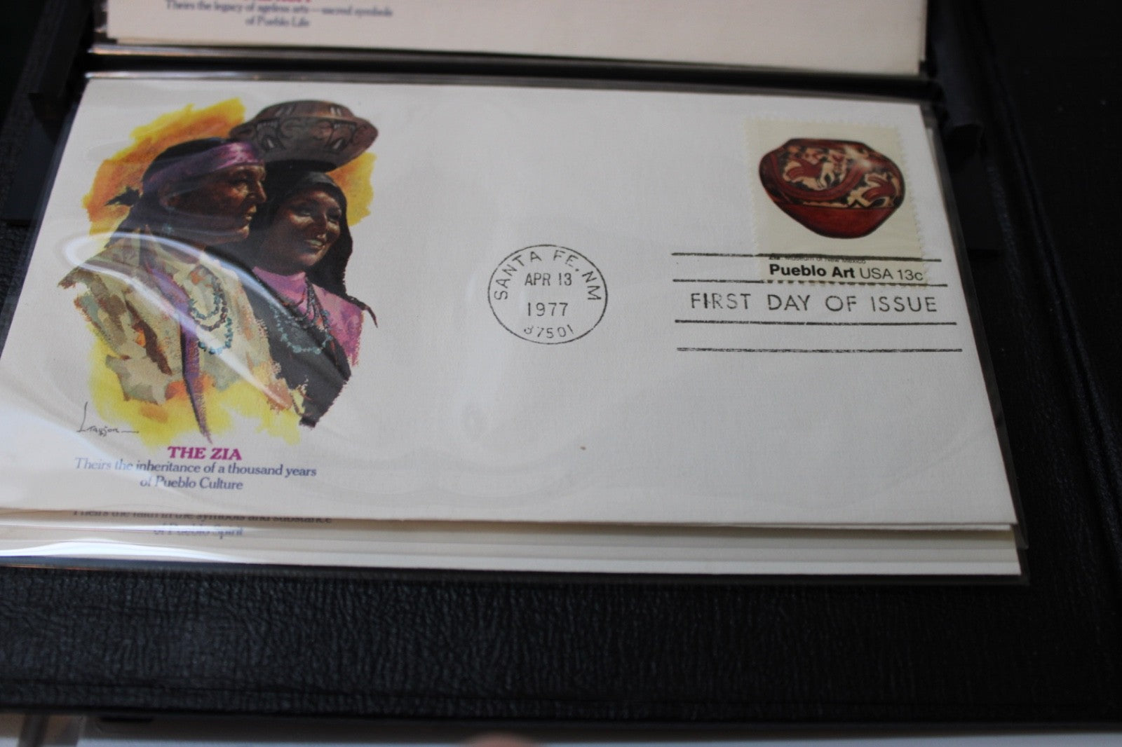 Professional album with 100, 1st Day of Issue and Other Commemorative Covers.11