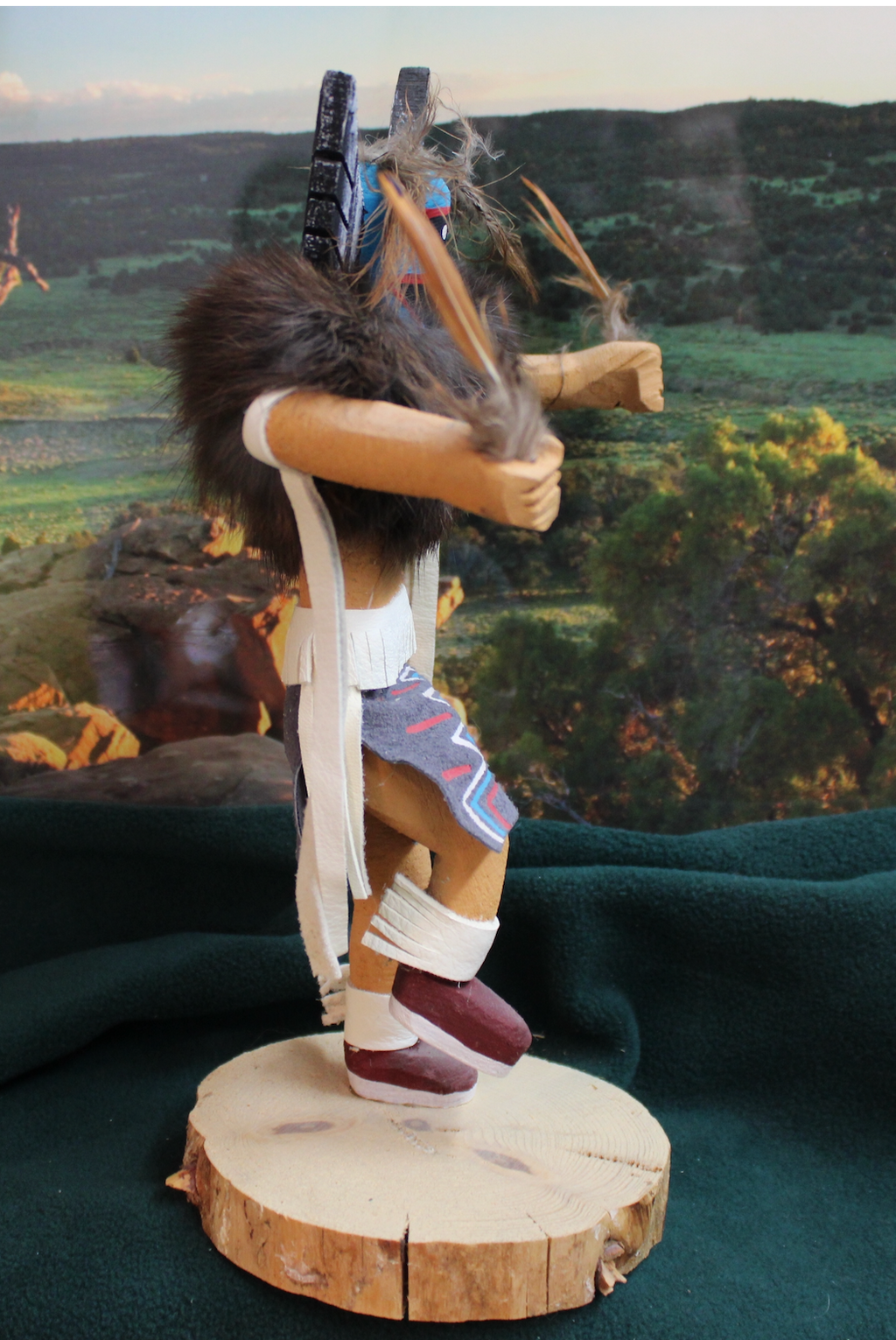 Kachina doll  "Crow Mother"  Signed By Stephen Apochita    Pristine!!1