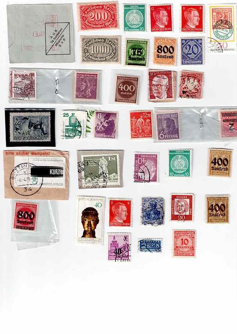 GERMAN  Stamps.I got these, off & on,  many years ago and have never even looked3