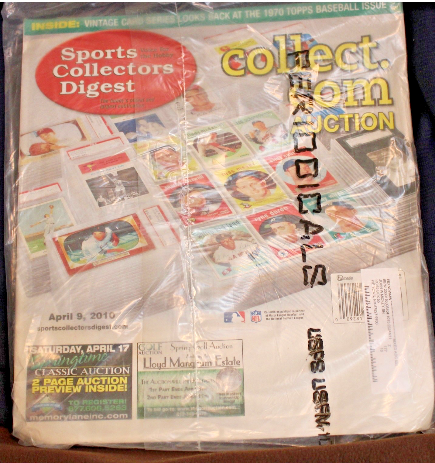 SMR's Sports Market Report Magazines. All in original mailing wrapper. ++13