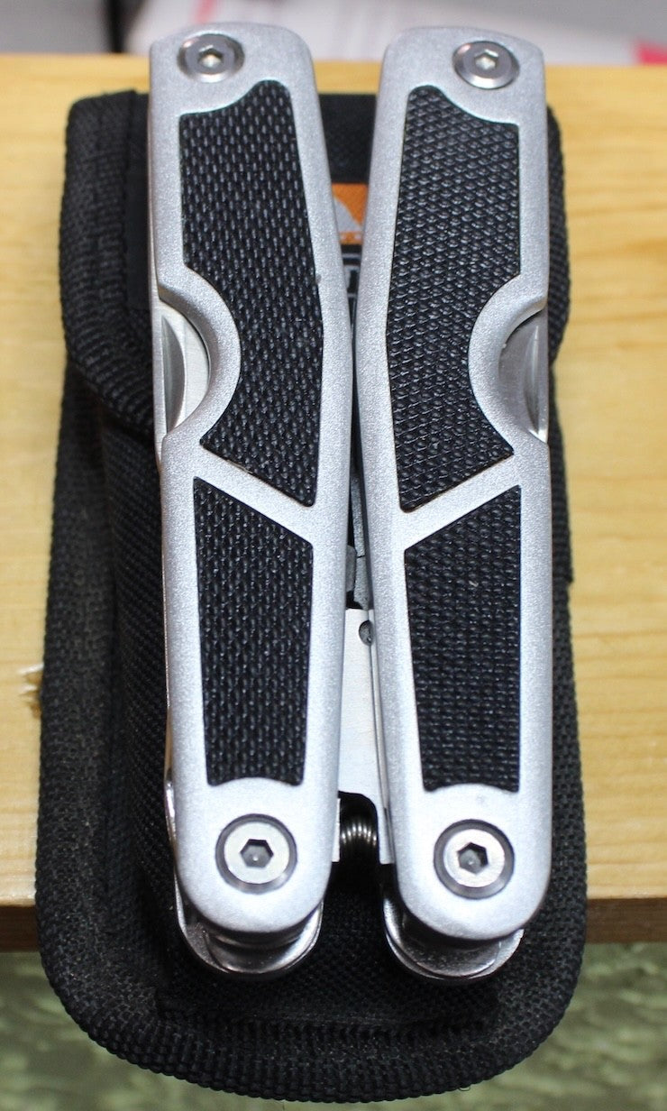 Ozark Trail Multi Tool, Unused, pristine 10 in One Pliers, saw knife can opener2