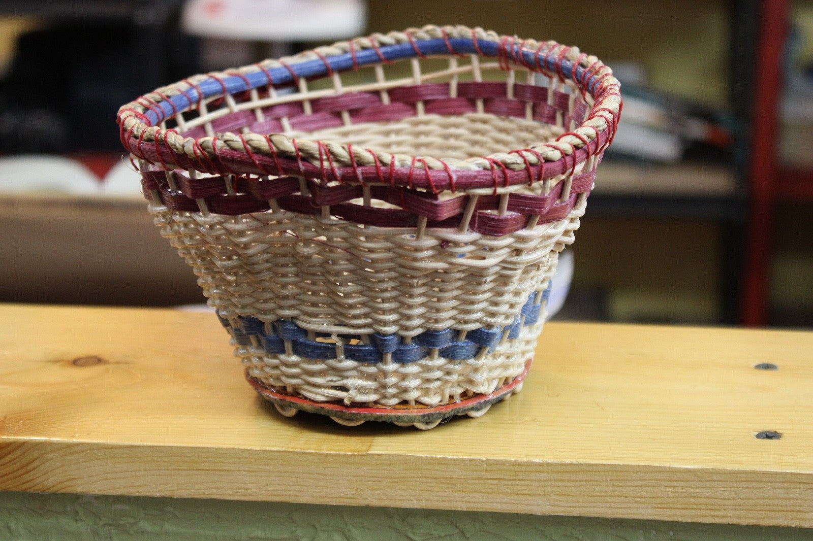 Handmade Southwest Indian designed Basket with a surprise!2
