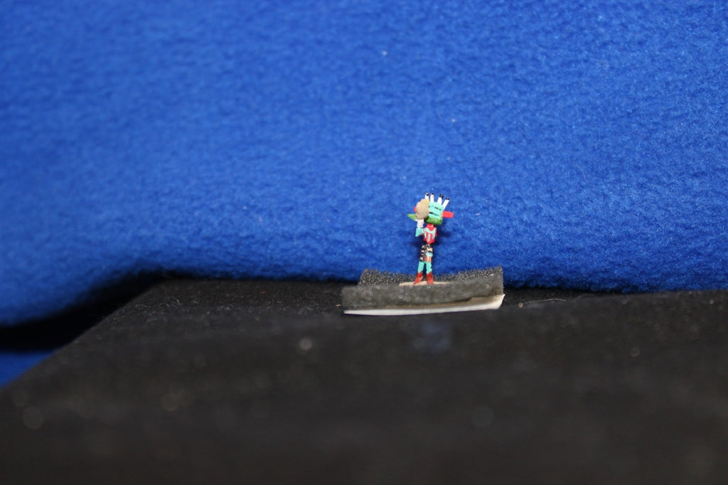 MINI Kachina approx 1/2" tall, "Morring Soninger Dancer" by Mae Hunch1