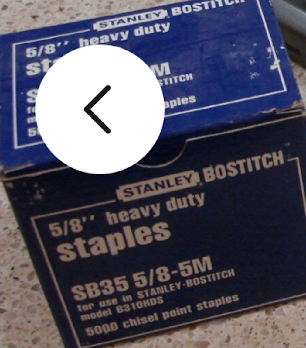 Stanley Bostitch Heavy Duty Stapler w/5000 staples  Beautiful Hardly used4