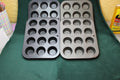 4 Mini Muffin Pans For the Kitchen baking pans  cooking ware baking  pre owned0