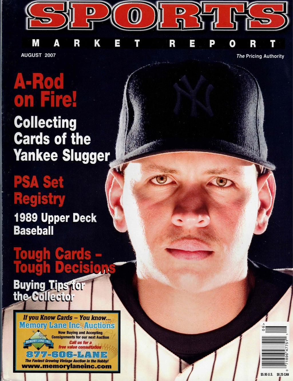 Sports Market Report the Pricing Authority. Aug '07 Really Nice shape!0