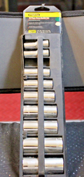 9 piece StanleyDeep Socket Set LIFETIME WARRENTY0