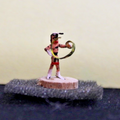 MINI Kachina approx 1/2" short, "Snake Dancer" by Mae Hunch0