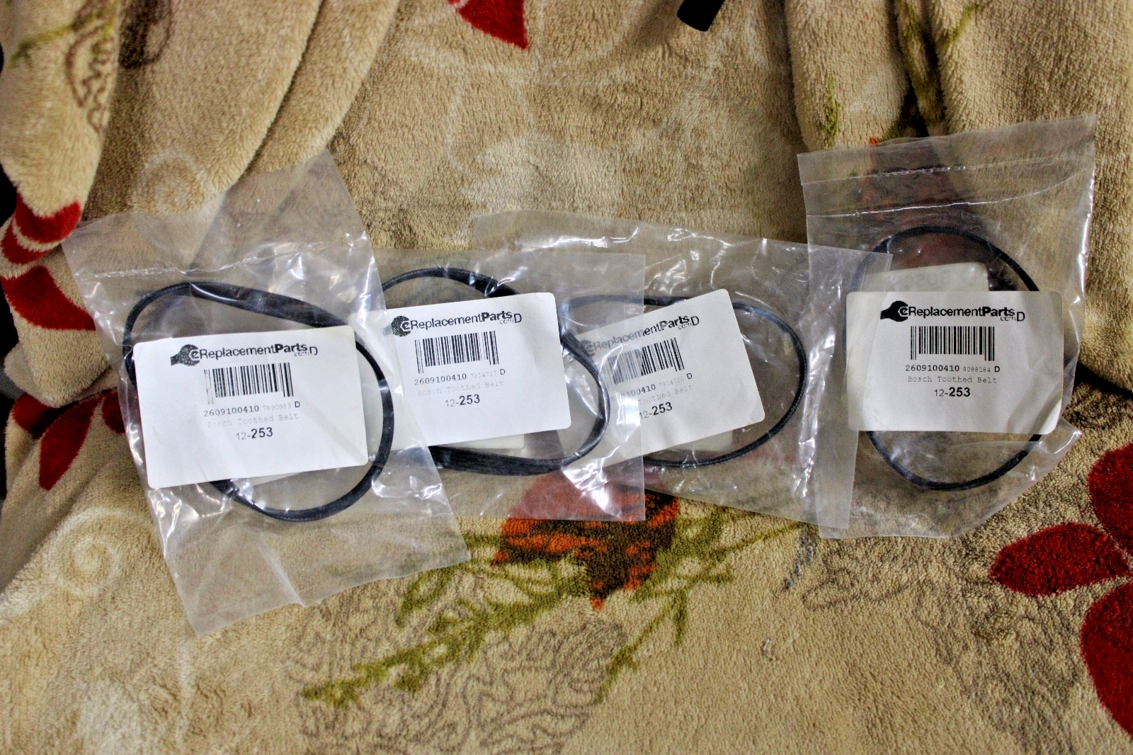 6 x toothed belt 5PH 271 for Bosch  Vacuum Cleaner NIP1