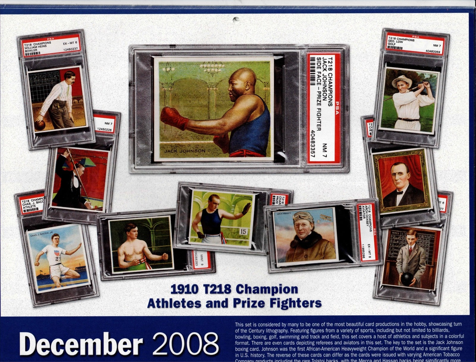 THE 2008 PSA SPORTS CALENDAR GREAT PHOTOS GREAT COLLECTIBLE at a GREAT Price1