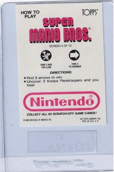 14 NINTENDO Playimg Cards Super Mario. Link, Zelda. Punch Out Super Mario 2 NMM1
