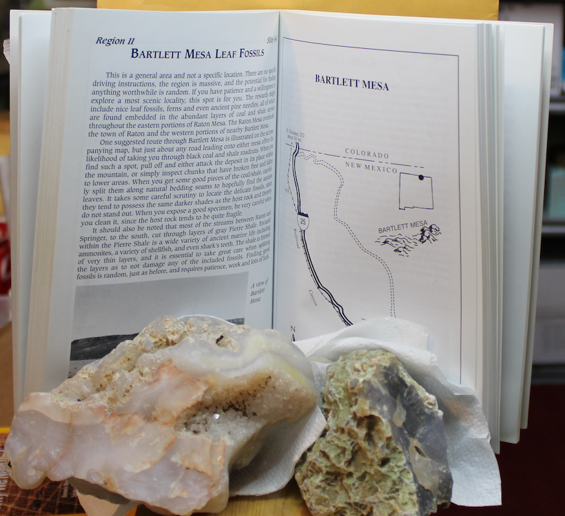 Book, Gem Trails of New Mxico by James Mitchell 94 different sites3