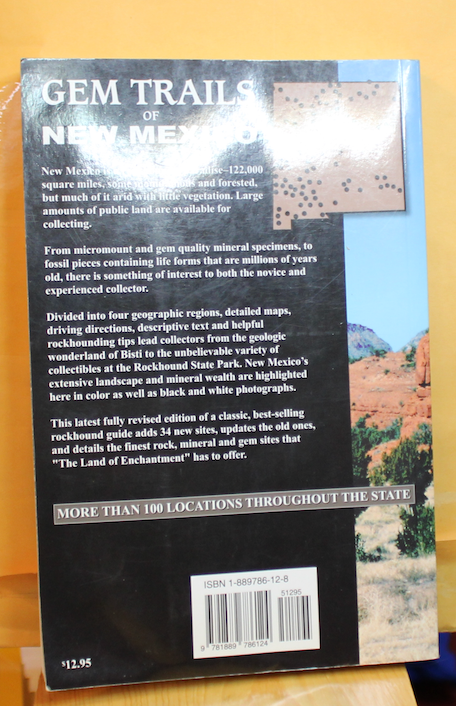 Book, Gem Trails of New Mxico by James Mitchell 94 different sites1