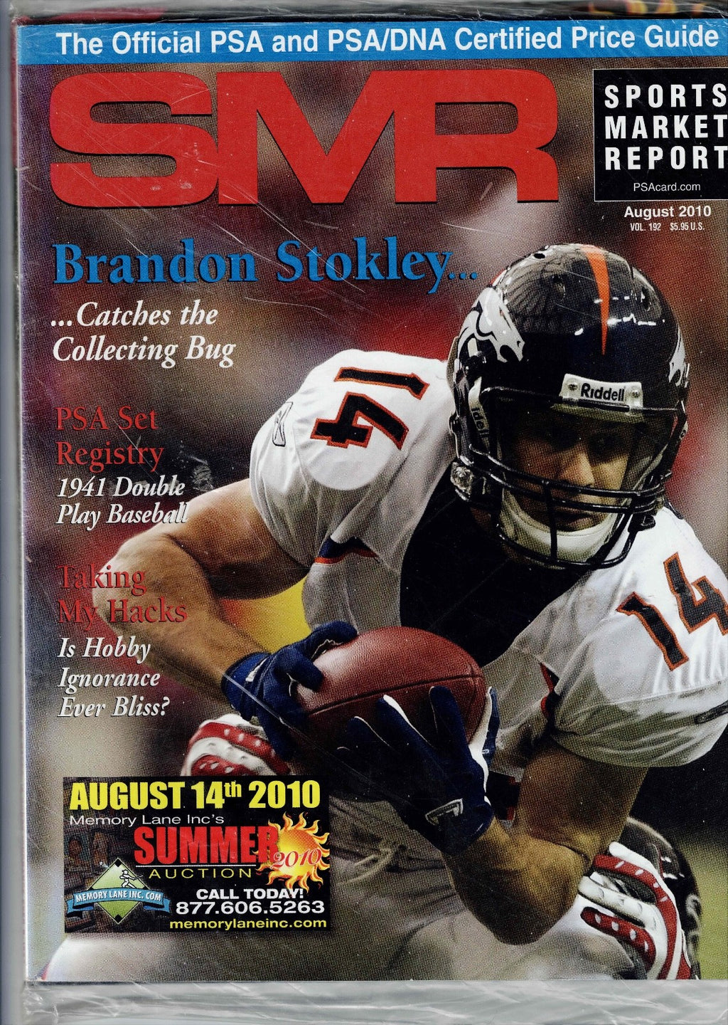 SMR's Sports Market Report Magazines. All in original mailing wrapper. ++0