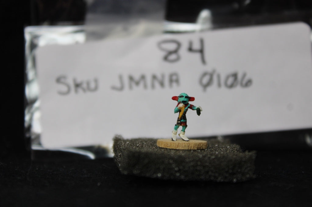 Small  1/2" -5/8" tall Kachina Doll, "Sun Set Dancer" by Mae Hunch    Pristine!!3