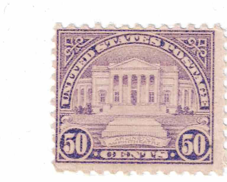US Stamp Scott 701 50c Purple UU NG Sound0