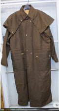 Womens TRENCE COAT DOWNUNDER 4 PIECE SET, VEST, LEGGINS & COWBOY HAT!! OILSKIN0