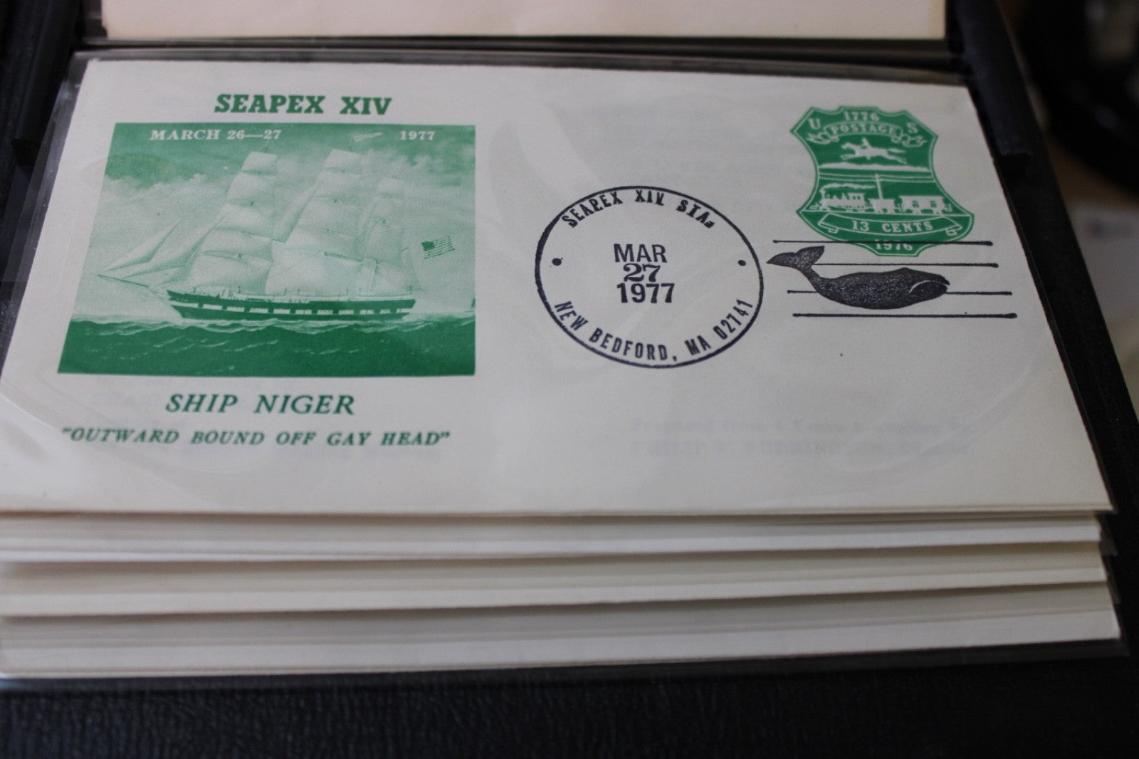 Professional album with 100, 1st Day of Issue and Other Commemorative Covers.12