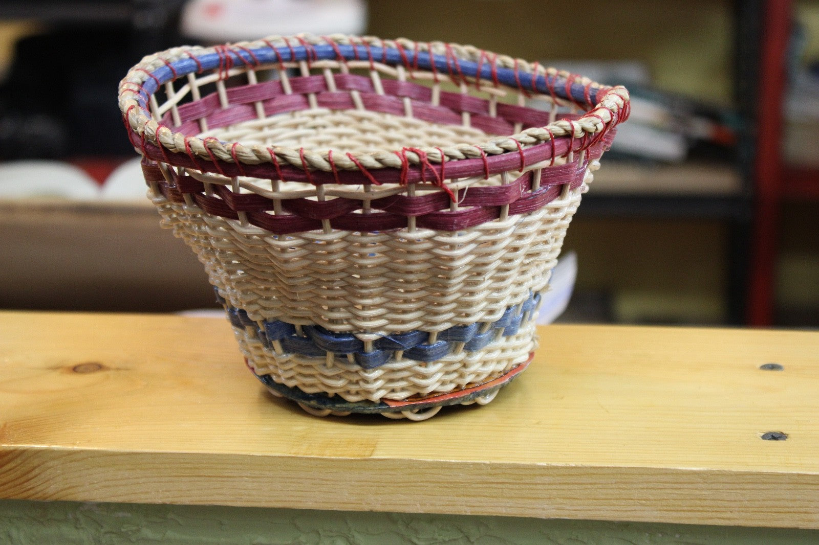 Handmade Southwest Indian designed Basket with a surprise!1