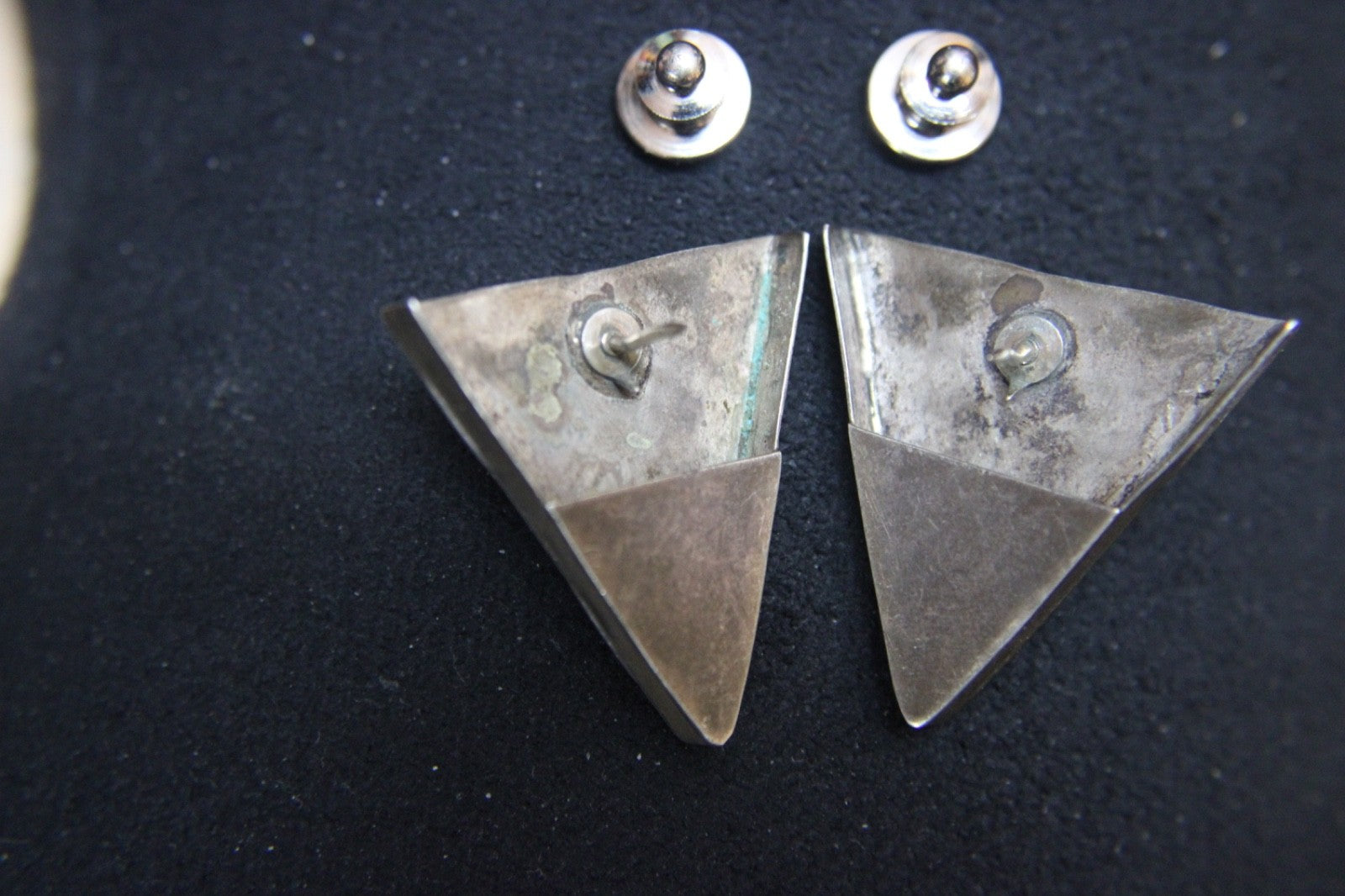 Collar Points 925 Sterling silver adorned with leaves and Turquoise nuggets OLD2
