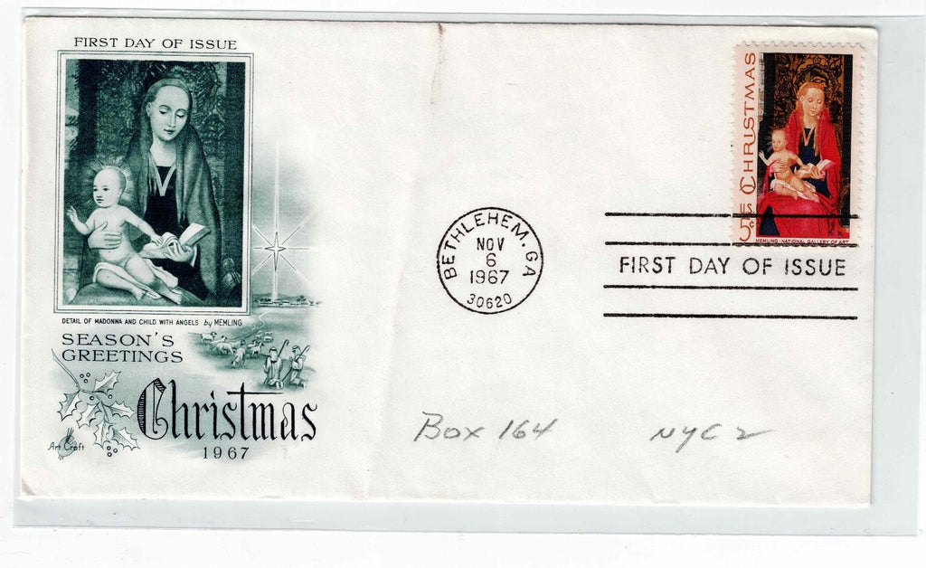 Christmas Stamped 1st First Day of Issue Envelopes,  Stocking Stuffer?12