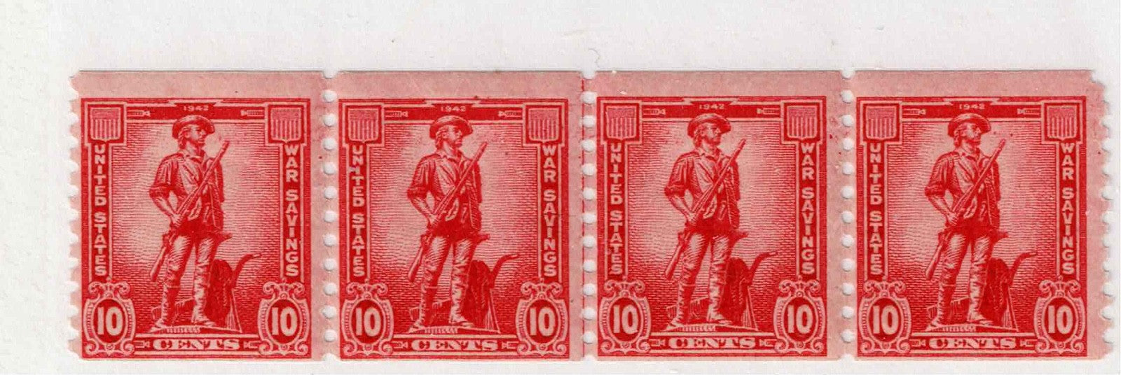 US 1942 War Savings Stamp Scott WS12 JLP MOG NH Pristine!!0