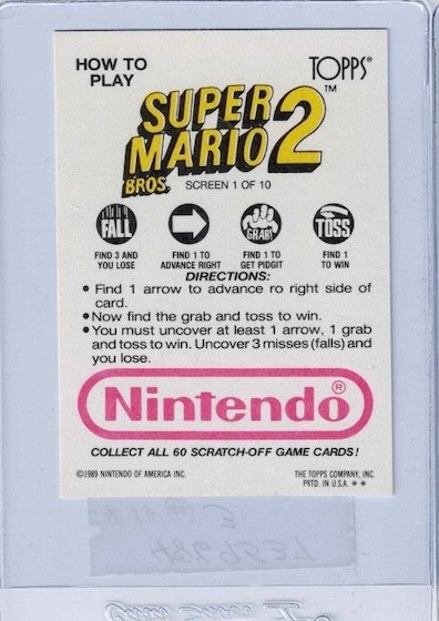 14 NINTENDO Playimg Cards Super Mario. Link, Zelda. Punch Out Super Mario 2 NMM17