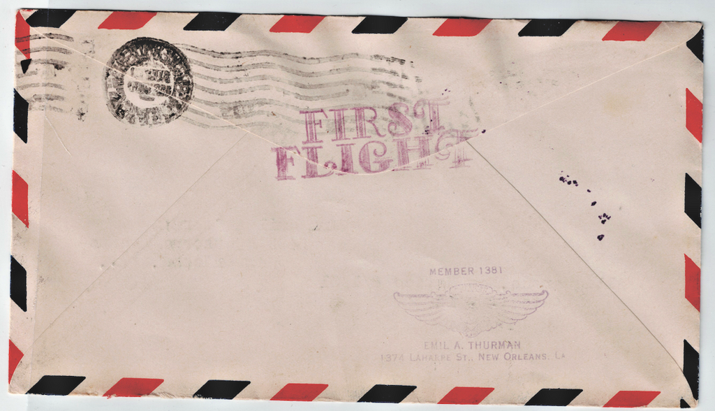 Envelope Commemorating 1st Flight Air Mail Route  Albuquerque  New Mexico 19311