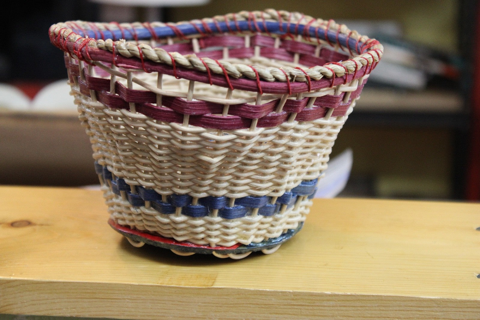 Handmade Southwest Indian designed Basket with a surprise!0