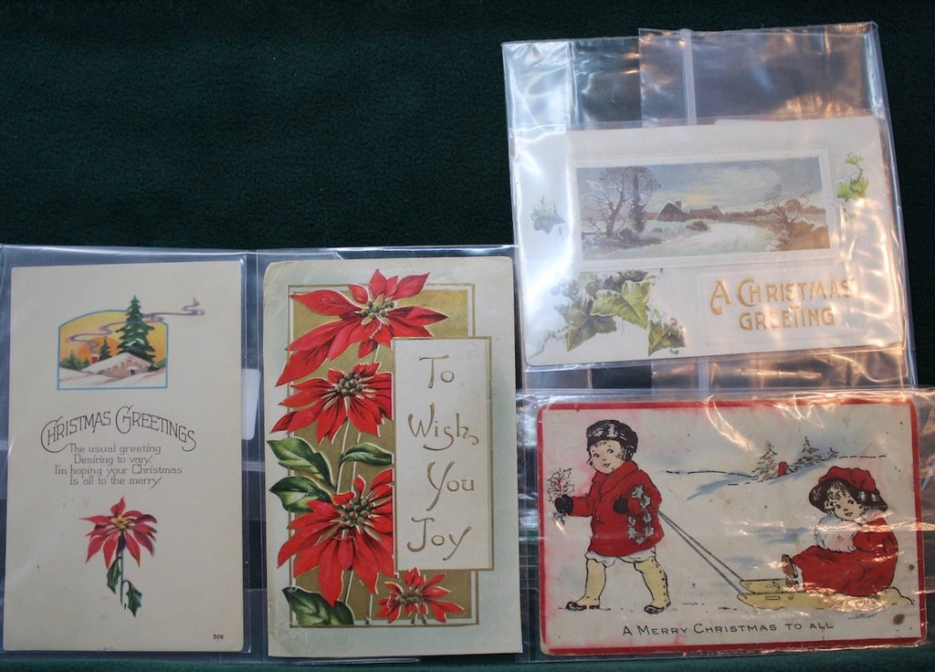 Mail a 100 yr old postcard to friends & family this Christmas!!2