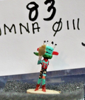 MINI Kachina approx 1/2" tall, "Morring Soninger Dancer" by Mae Hunch0
