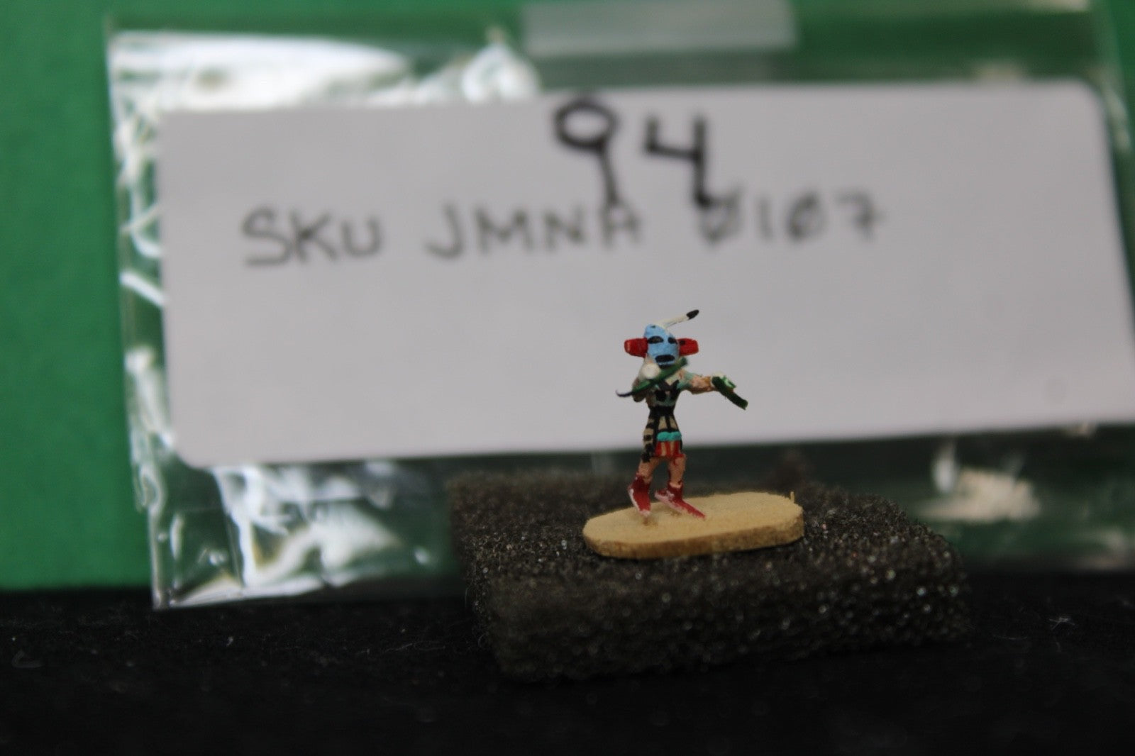 Small  1/2" -5/8" tall Kachina Doll, "Mix Dancer" by Mae Hunch3