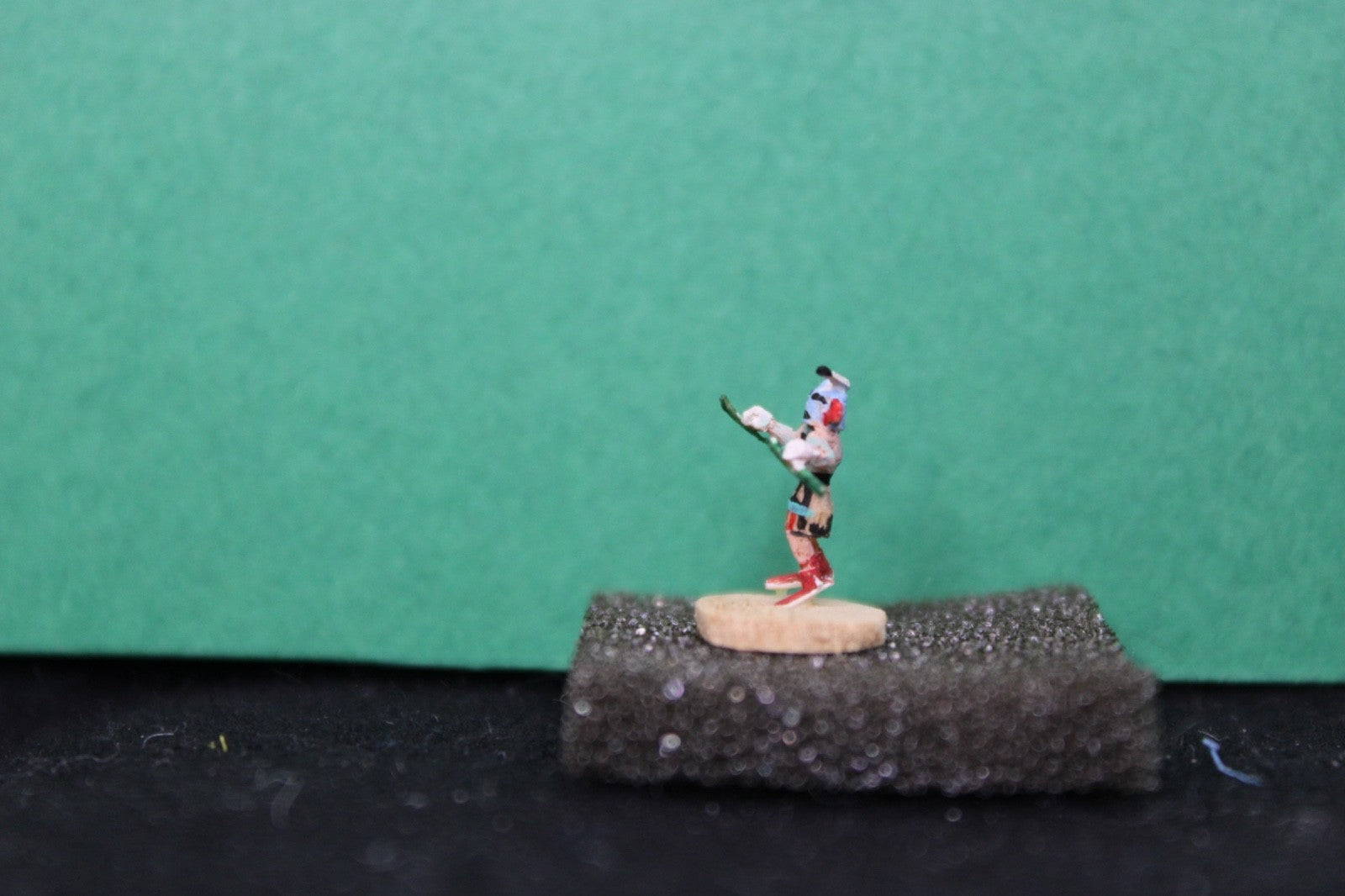 Small  1/2" -5/8" tall Kachina Doll, "Mix Dancer" by Mae Hunch1