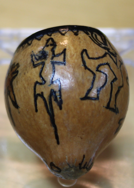 Mini Decorated gourds Unusual, stunning, craftsmanship SW Native Amarican Design14
