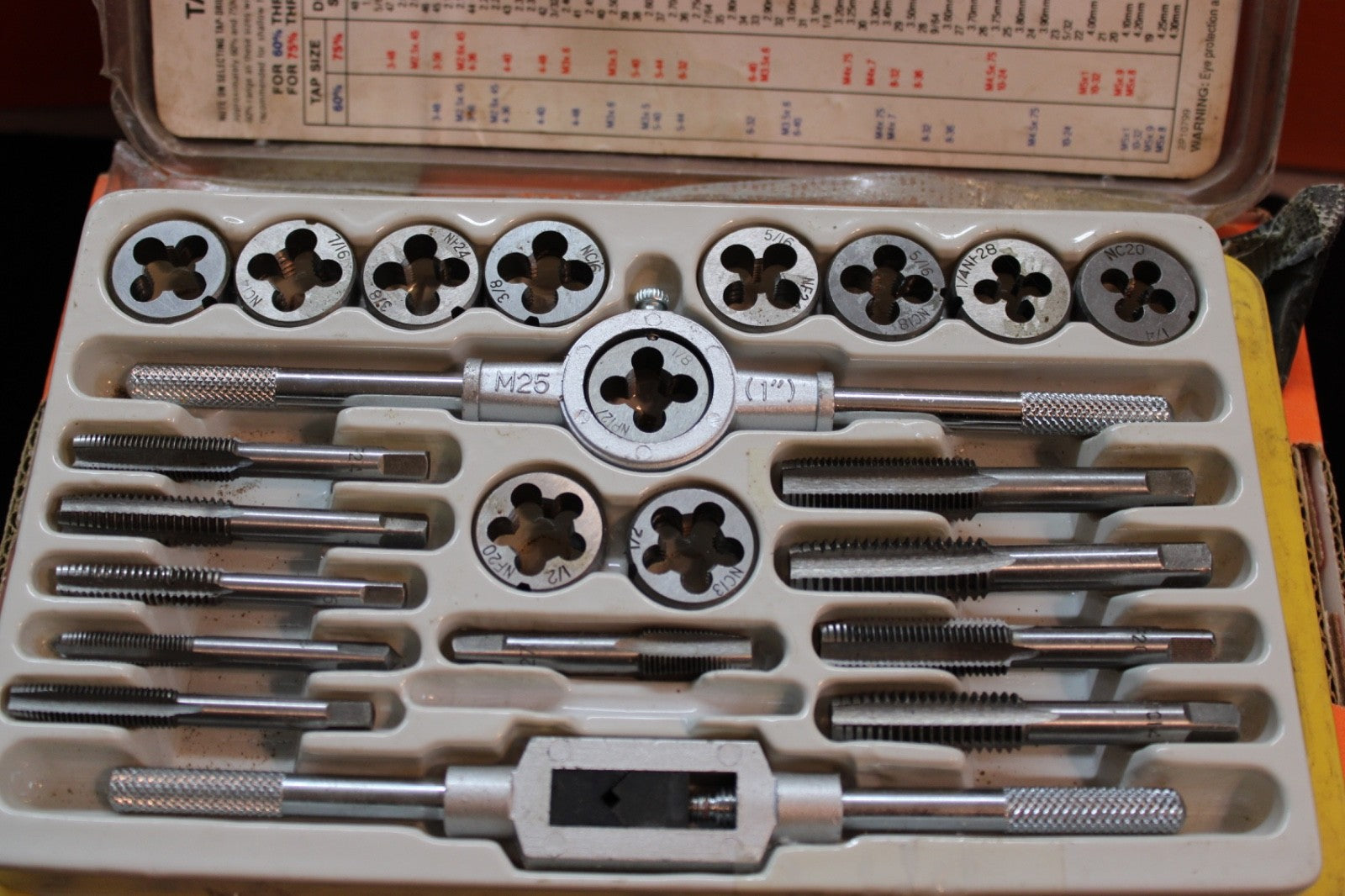 (2) Tap Drill sets   tool and die New & used0