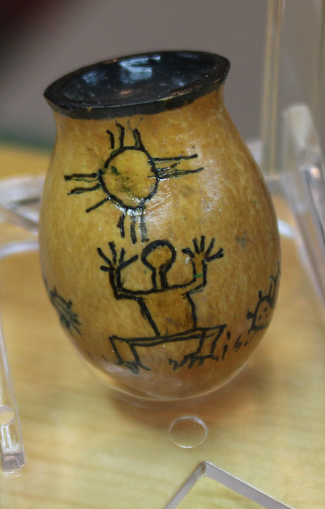 Mini Decorated gourds Unusual, stunning, craftsmanship SW Native Amarican Design6