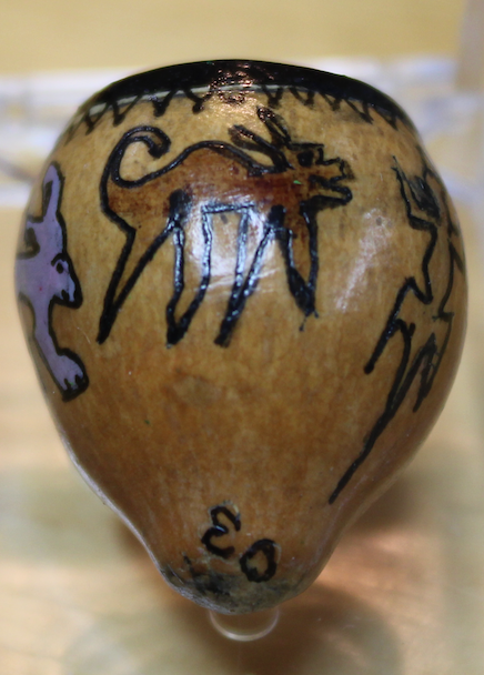 Mini Decorated gourds Unusual, stunning, craftsmanship SW Native Amarican Design13