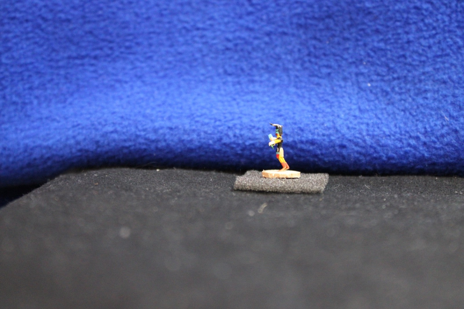 MINI Kachina approx 1/2", "Long Hair Dancer" by Mae Hunch1