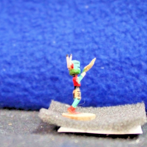 MINI Kachina approx 1/2" tall, "Morring Soninger Dancer" by Mae Hunch2