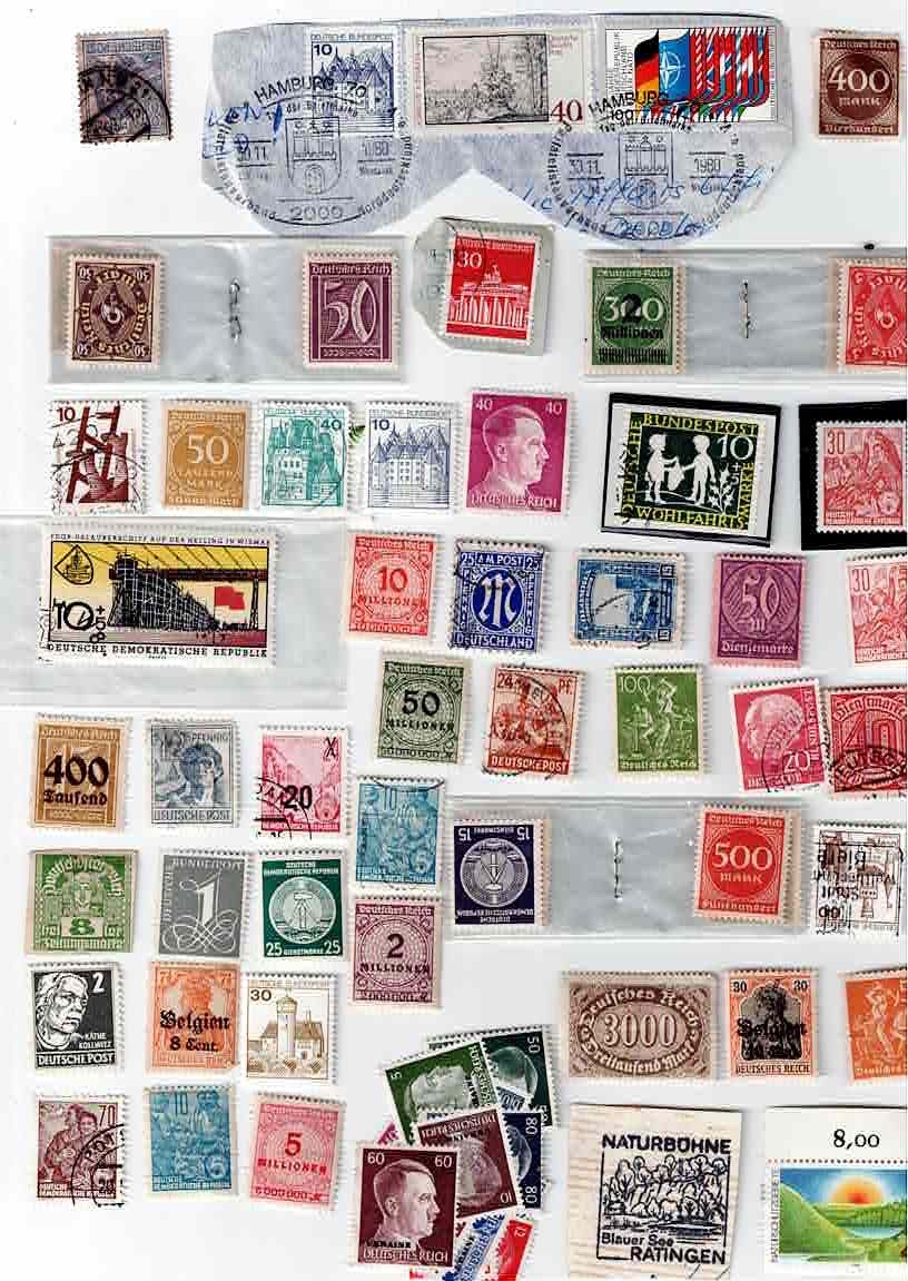GERMAN  Stamps.I got these, off & on,  many years ago and have never even looked2